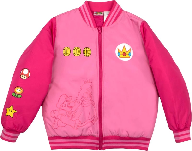 Nintendo Super Mario Bomber Jacket for Girls - Image 1
